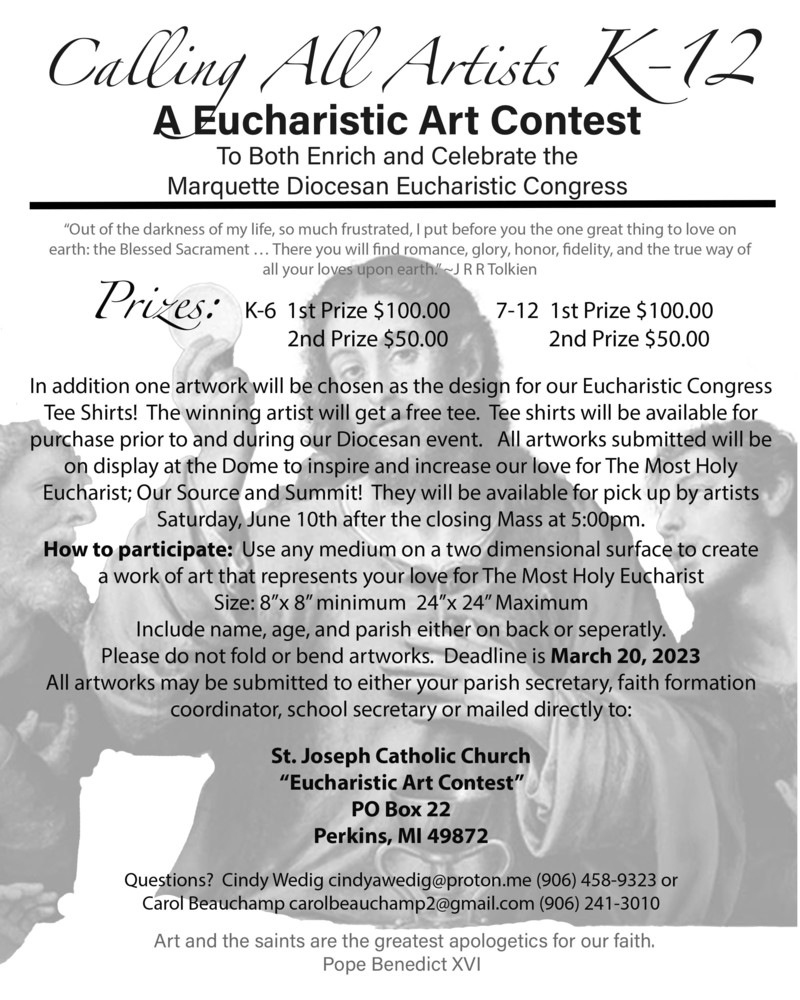 Eucharistic art contest